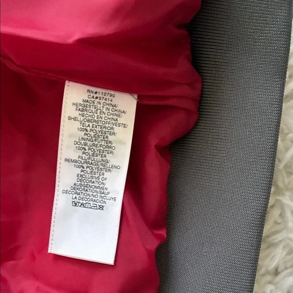 True Religion Gray and Red Kids Puffer Jacket - Picture 4 of 10